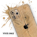 Raw Wood Planks V5 - Protective Skin Wrap & Decal – Compatible with iPhone SE to iPhone 17 Pro Max (All Models)