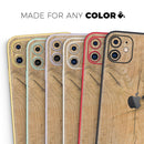 Raw Wood Planks V5 - Protective Skin Wrap & Decal – Compatible with iPhone SE to iPhone 17 Pro Max (All Models)