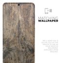 Raw Wood Planks V6 - Premium Vinyl Skin Decal for Samsung Galaxy S25 Ultra, S24, S23, S22 & All Galaxy S Models
