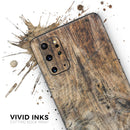 Raw Wood Planks V6 - Premium Vinyl Skin Decal for Samsung Galaxy S25 Ultra, S24, S23, S22 & All Galaxy S Models