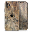 Raw Wood Planks V6 - Protective Skin Wrap & Decal – Compatible with iPhone SE to iPhone 17 Pro Max (All Models)