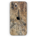 Raw Wood Planks V6 - Protective Skin Wrap & Decal – Compatible with iPhone SE to iPhone 17 Pro Max (All Models)
