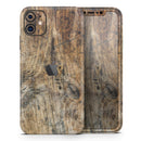 Raw Wood Planks V6 - Protective Skin Wrap & Decal – Compatible with iPhone SE to iPhone 17 Pro Max (All Models)