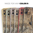 Raw Wood Planks V6 - Protective Skin Wrap & Decal – Compatible with iPhone SE to iPhone 17 Pro Max (All Models)