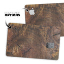 Raw Wood Planks V7 - Premium Protective Decal Skin-Kit for the Apple Credit Card