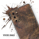 Raw Wood Planks V7 - Premium Vinyl Skin Decal for Samsung Galaxy S25 Ultra, S24, S23, S22 & All Galaxy S Models