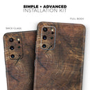 Raw Wood Planks V7 - Premium Vinyl Skin Decal for Samsung Galaxy S25 Ultra, S24, S23, S22 & All Galaxy S Models