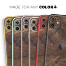 Raw Wood Planks V7 - Protective Skin Wrap & Decal – Compatible with iPhone SE to iPhone 17 Pro Max (All Models)
