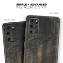 Raw Wood Planks V8 - Premium Vinyl Skin Decal for Samsung Galaxy S25 Ultra, S24, S23, S22 & All Galaxy S Models