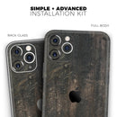 Raw Wood Planks V8 - Protective Skin Wrap & Decal – Compatible with iPhone SE to iPhone 17 Pro Max (All Models)
