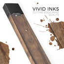 Raw Wood Planks V9 - Premium Decal Protective Skin-Wrap Sticker compatible with the Juul Labs vaping device