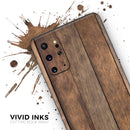 Raw Wood Planks V9 - Premium Vinyl Skin Decal for Samsung Galaxy S25 Ultra, S24, S23, S22 & All Galaxy S Models