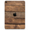 Raw Wood Planks V9 - Full Body Skin Decal for the Apple iPad Pro 12.9", 11", 10.5", 9.7", Air or Mini (All Models Available)