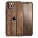 Raw Wood Planks V9 - Protective Skin Wrap & Decal – Compatible with iPhone SE to iPhone 17 Pro Max (All Models)