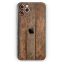 Raw Wood Planks V9 - Protective Skin Wrap & Decal – Compatible with iPhone SE to iPhone 17 Pro Max (All Models)