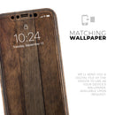 Raw Wood Planks V9 - Protective Skin Wrap & Decal – Compatible with iPhone SE to iPhone 17 Pro Max (All Models)