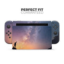 Reach for the Stars // Skin Decal Wrap Kit for Nintendo Switch Console & Dock, Joy-Cons, Pro Controller, Lite, 3DS XL, 2DS XL, DSi, or Wii - Vinyl Skin Wrap for Nintendo Switch 2, OLED, Lite, Pro Controller, Wii & Classic Handhelds