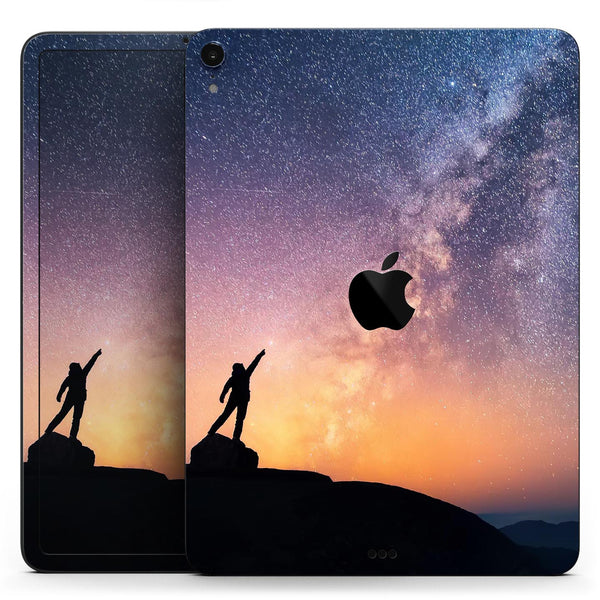 Reach for the Stars - Full Body Skin Decal for the Apple iPad Pro 12.9", 11", 10.5", 9.7", Air or Mini (All Models Available)