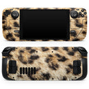 Real Cheetah Animal Print // Vinyl Skin Wrap for Steam Deck OLED & Steam Deck (LCD) — Soft Matte or Ultra Gloss