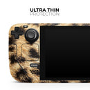 Real Cheetah Animal Print // Vinyl Skin Wrap for Steam Deck OLED & Steam Deck (LCD) — Soft Matte or Ultra Gloss