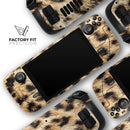 Real Cheetah Animal Print // Vinyl Skin Wrap for Steam Deck OLED & Steam Deck (LCD) — Soft Matte or Ultra Gloss