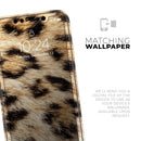 Real Cheetah Animal Print - Protective Skin Wrap & Decal – Compatible with iPhone SE to iPhone 17 Pro Max (All Models)