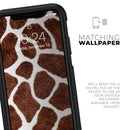 Real Giraffe Animal Print - Skin Kit for the iPhone OtterBox Cases
