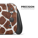 Real Giraffe Animal Print // Skin Decal Wrap Kit for Nintendo Switch Console & Dock, Joy-Cons, Pro Controller, Lite, 3DS XL, 2DS XL, DSi, or Wii - Vinyl Skin Wrap for Nintendo Switch 2, OLED, Lite, Pro Controller, Wii & Classic Handhelds