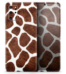 Real Giraffe Animal Print - Premium Vinyl Skin Decal for Samsung Galaxy S25 Ultra, S24, S23, S22 & All Galaxy S Models