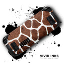 Real Giraffe Animal Print // Vinyl Skin Wrap for Steam Deck OLED & Steam Deck (LCD) — Soft Matte or Ultra Gloss