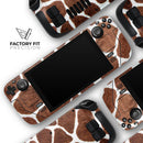 Real Giraffe Animal Print // Vinyl Skin Wrap for Steam Deck OLED & Steam Deck (LCD) — Soft Matte or Ultra Gloss