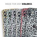 Real Leopard Animal Print - Protective Skin Wrap & Decal – Compatible with iPhone SE to iPhone 17 Pro Max (All Models)