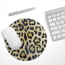 Real Leopard Hide V3// WaterProof Rubber Foam Backed Anti-Slip Mouse Pad for Home Work Office or Gaming Computer Desk
