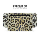 Real Leopard Hide V3 // Skin Decal Wrap Kit for Nintendo Switch Console & Dock, Joy-Cons, Pro Controller, Lite, 3DS XL, 2DS XL, DSi, or Wii - Vinyl Skin Wrap for Nintendo Switch 2, OLED, Lite, Pro Controller, Wii & Classic Handhelds