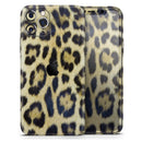 Real Leopard Hide V3 - Protective Skin Wrap & Decal – Compatible with iPhone SE to iPhone 17 Pro Max (All Models)