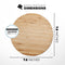 Real Light Bamboo Wood ALTERNATIVE// WaterProof Rubber Foam Backed Anti-Slip Mouse Pad for Home Work Office or Gaming Computer Desk