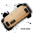 Real Light Bamboo Wood ALTERNATIVE // Vinyl Skin Wrap for Steam Deck OLED & Steam Deck (LCD) — Soft Matte or Ultra Gloss