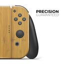 Real Light Bamboo Wood // Skin Decal Wrap Kit for Nintendo Switch Console & Dock, Joy-Cons, Pro Controller, Lite, 3DS XL, 2DS XL, DSi, or Wii - Vinyl Skin Wrap for Nintendo Switch 2, OLED, Lite, Pro Controller, Wii & Classic Handhelds