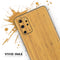 Real Light Bamboo Wood - Skin-Kit for the Samsung Galaxy S-Series S20, S20 Plus, S20 Ultra , S10 & others (All Galaxy Devices Available)