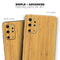 Real Light Bamboo Wood - Skin-Kit for the Samsung Galaxy S-Series S20, S20 Plus, S20 Ultra , S10 & others (All Galaxy Devices Available)