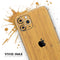 Real Light Bamboo Wood // Skin-Kit compatible with the Apple iPhone 14, 13, 12, 12 Pro Max, 12 Mini, 11 Pro, SE, X/XS + (All iPhones Available)