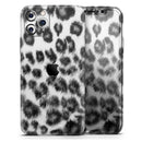 Real Snow Leopard Hide - Protective Skin Wrap & Decal – Compatible with iPhone SE to iPhone 17 Pro Max (All Models)