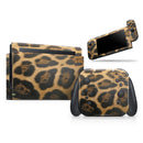 Real Thin Vector Leopard Print // Skin Decal Wrap Kit for Nintendo Switch Console & Dock, Joy-Cons, Pro Controller, Lite, 3DS XL, 2DS XL, DSi, or Wii - Vinyl Skin Wrap for Nintendo Switch 2, OLED, Lite, Pro Controller, Wii & Classic Handhelds