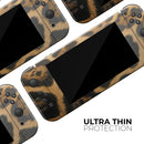 Real Thin Vector Leopard Print // Skin Decal Wrap Kit for Nintendo Switch Console & Dock, Joy-Cons, Pro Controller, Lite, 3DS XL, 2DS XL, DSi, or Wii - Vinyl Skin Wrap for Nintendo Switch 2, OLED, Lite, Pro Controller, Wii & Classic Handhelds