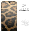 Real Thin Vector Leopard Print - Premium Vinyl Skin Decal for Samsung Galaxy S25 Ultra, S24, S23, S22 & All Galaxy S Models