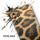 Real Thin Vector Leopard Print - Premium Vinyl Skin Decal for Samsung Galaxy S25 Ultra, S24, S23, S22 & All Galaxy S Models