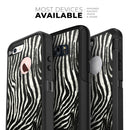 Real Vector Zebra Print - Skin Kit for the iPhone OtterBox Cases