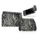Real Vector Zebra Print // Skin Decal Wrap Kit for Nintendo Switch Console & Dock, Joy-Cons, Pro Controller, Lite, 3DS XL, 2DS XL, DSi, or Wii - Vinyl Skin Wrap for Nintendo Switch 2, OLED, Lite, Pro Controller, Wii & Classic Handhelds