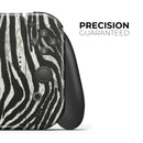 Real Vector Zebra Print // Skin Decal Wrap Kit for Nintendo Switch Console & Dock, Joy-Cons, Pro Controller, Lite, 3DS XL, 2DS XL, DSi, or Wii - Vinyl Skin Wrap for Nintendo Switch 2, OLED, Lite, Pro Controller, Wii & Classic Handhelds