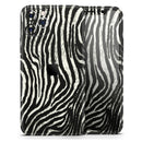 Real Vector Zebra Print - Protective Skin Wrap & Decal – Compatible with iPhone SE to iPhone 17 Pro Max (All Models)